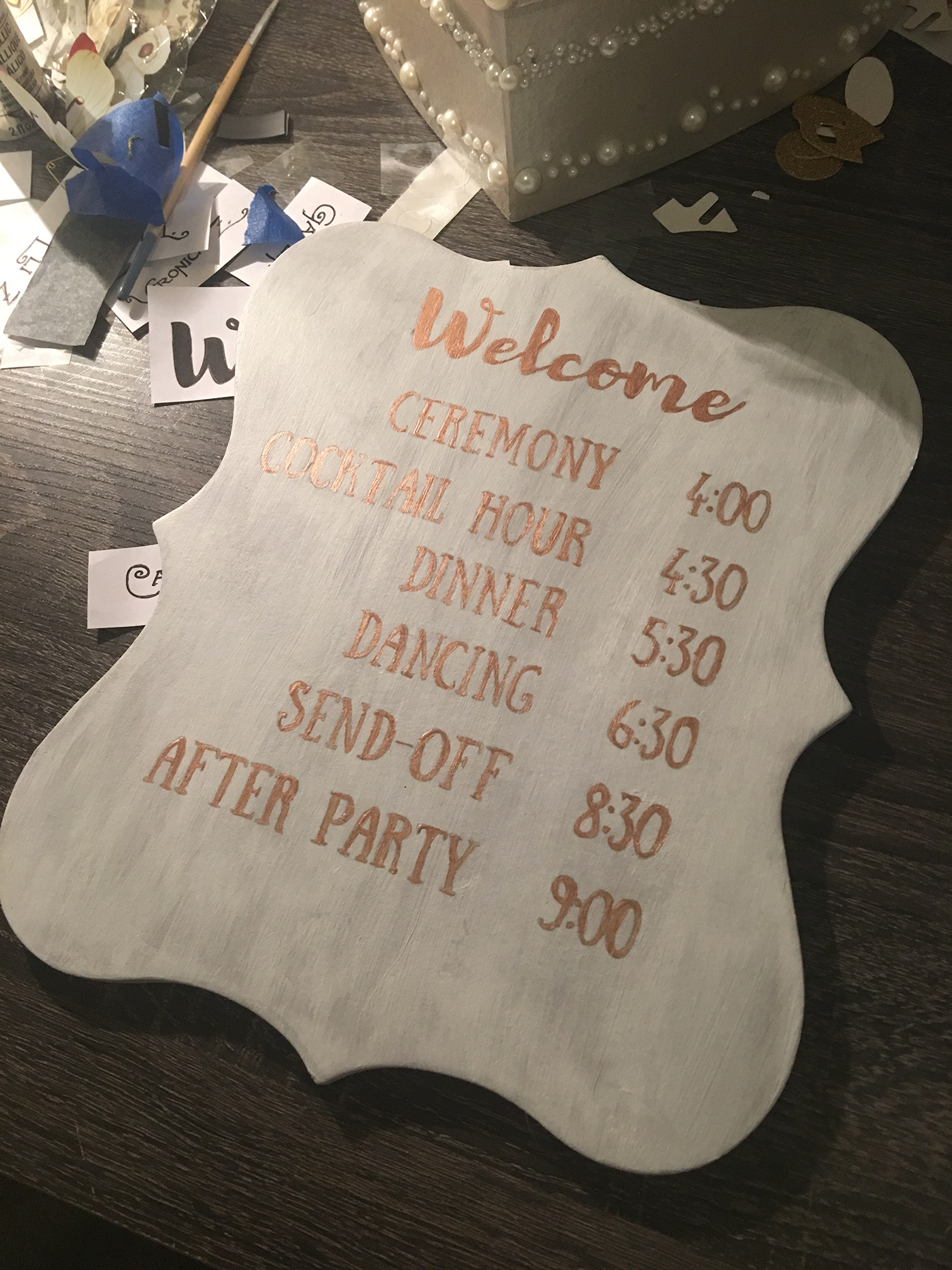 How to DIY Your Own Wedding Signage - Digital Molt