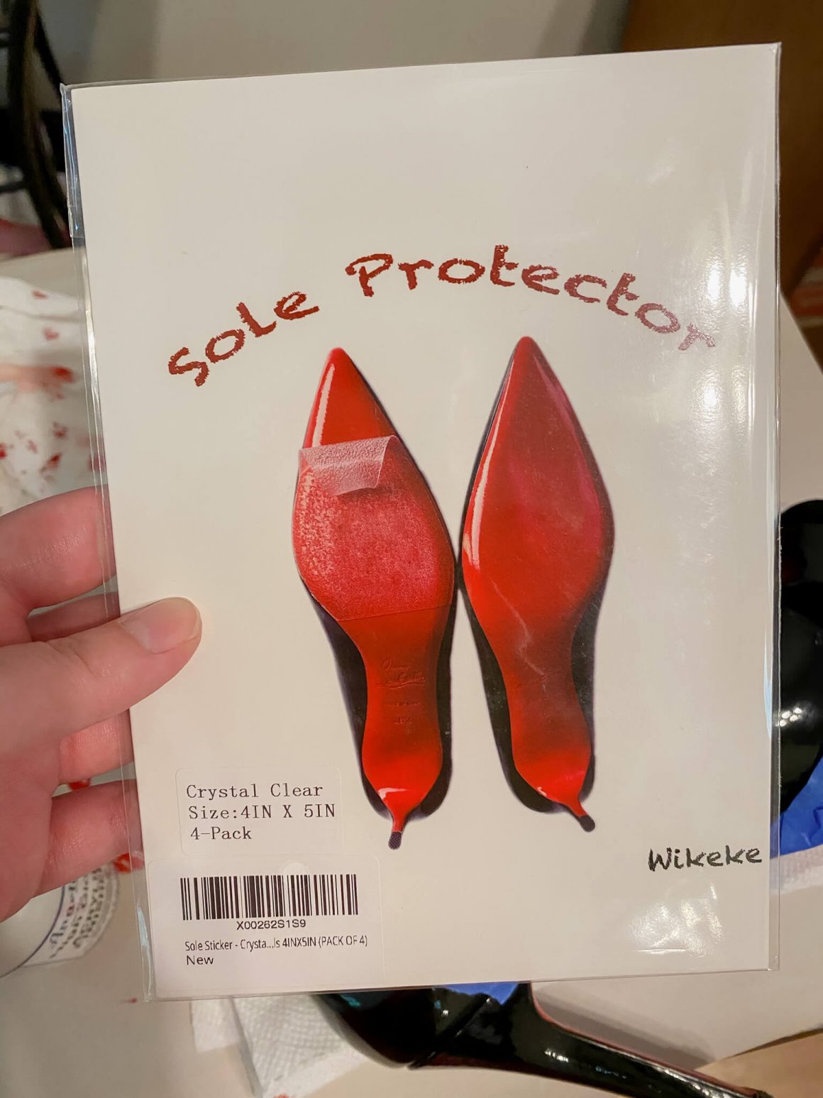 diy red bottom heels